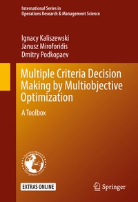 Abbildung von: Multiple Criteria Decision Making by Multiobjective Optimization - Springer