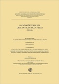 Cover: Handw&ouml;rterbuch der antiken Sklaverei (HAS) - Franz Steiner Verlag