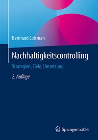 Abbildung von: Nachhaltigkeitscontrolling - Springer Gabler