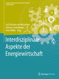 Abbildung von: Interdisziplinäre Aspekte der Energiewirtschaft - Springer Vieweg