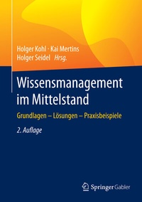Abbildung von: Wissensmanagement im Mittelstand - Springer Gabler