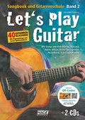 Cover: Let's Play Guitar - Band 2 mit 2 CDs und QR-Codes - Hage Musikverlag