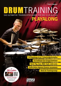 Abbildung von: Drum Training Playalong - Hage Musikverlag