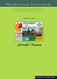 Abbildung von: "Fremde" Namen - Leipziger Uni-Vlg
