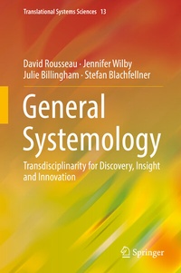 Enlarge image Cover: General Systemology - Springer