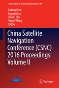 Cover: China Satellite Navigation Conference (CSNC) 2016 Proceedings: Volume II - Springer