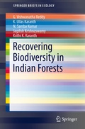 Cover: Recovering Biodiversity in Indian Forests - Springer