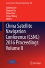 Cover: China Satellite Navigation Conference (CSNC) 2016 Proceedings: Volume II - Springer
