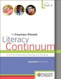 Cover: Fountas & Pinnell Literacy Continuum, Expanded Edition - Heinemann Educational Books,U.S.