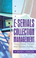 Cover: E-Serials Collection Management - Haworth Press Inc