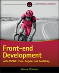 Cover: Front-end Development with ASP.NET Core, Angular, and Bootstrap - Wiley