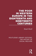 Cover: The Poor in Western Europe in the Eighteenth and Nineteenth Centuries - Routledge