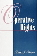 Cover: Operative Rights - State University of New York Press