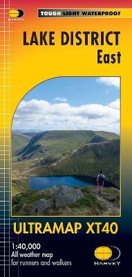 Abbildung von: Lake District East Ultramap - Harvey Map Services Ltd