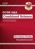 Cover: New GCSE Combined Science AQA Foundation Revision Guide with CGP RevisionHub - Coordination Group Publications Ltd (CGP)