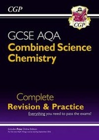 Abbildung von: 9-1 GCSE Combined Science: Chemistry AQA Higher Complete Revision & Practice with Online Edition - Coordination Group Publications Ltd (CGP)