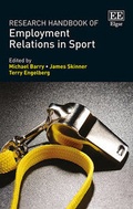 Cover: Research Handbook of Employment Relations in Sport - Edward Elgar Publishing
