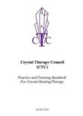 Cover: Crystal Therapy Council - Practice and Training Standards of Crystal Therapy - Tree Seer Publications