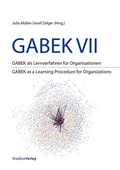 Cover: GABEK VII. GABEK als Lernverfahren f&uuml;r Organisationen - Studien Verlag
