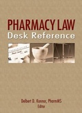 Cover: Pharmacy Law Desk Reference - Routledge