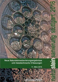 Abbildung von: Natursteinsanierung Stuttgart 2016 - Fraunhofer IRB Verlag