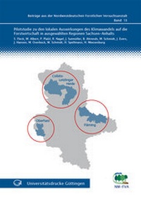 Abbildung von: Pilotstudie zu den lokalen Auswirkungen des Klimawandels auf die Forstwirtschaft in ausgewählten Regionen Sachsen-Anhalts - Universitätsverlag Göttingen