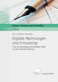 Enlarge image Cover: Digitale Rechnungen und E-Invoicing - Dashöfer