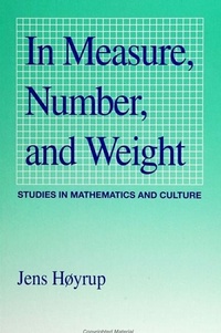 Enlarge image Cover: In Measure, Number, and Weight - State University of New York Press