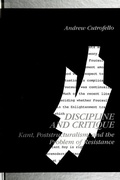 Cover: Discipline and Critique - State University of New York Press