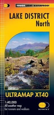 Abbildung von: Lake District North Ultramap - Harvey Map Services Ltd