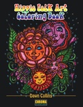 Cover: Hippie Folk Art Coloring Book - The Mindful Word