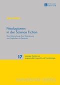 Cover: Neologismen in der Science Fiction - Peter Lang Verlag