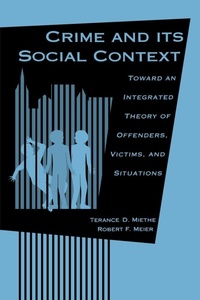 Enlarge image Cover: Crime and its Social Context - State University of New York Press