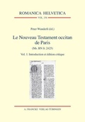 Cover: Le Nouveau Testament occitan de Paris(Ms. BN fr. 2425) - Narr Francke Attempto