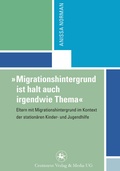 Cover: "Migrationshintergrund ist halt auch irgendwie Thema" - Centaurus Verlag & Media
