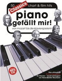 Abbildung von: Piano gefällt mir! Classics - Von Mozart bis Die Klavierspielerin inklusive MP3-CD - Bosworth Edition - Hal Leonard Europe GmbH