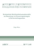 Cover: Stochastische Betriebsmittelzustandsmodelle zur Bewertung von Erneuerungsstrategien in Stromverteilungsnetzen - printproduction M. Wolff