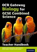 Cover: OCR Gateway GCSE Biology for Combined Science Teacher Handbook - Oxford University Press