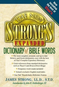 Abbildung von: The New Strong's Expanded Dictionary of Bible Words - Thomas Nelson Publishers