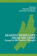 Cover: Reading Heidegger from the Start - State University of New York Press