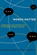 Cover: Words Matter - University of California Press