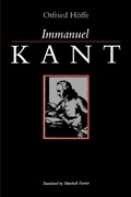 Cover: Immanuel Kant - State University of New York Press