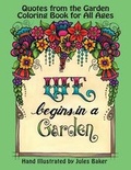 Cover: Quotes from the Garden Coloring Book - Creative Spark Publishing