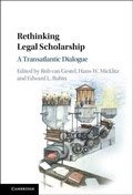 Cover: Rethinking Legal Scholarship - Cambridge University Press