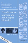 Cover: Transformative Learning and Adult Higher Education - Jossey-Bass