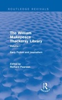 Cover: The William Makepeace Thackeray Library - Routledge
