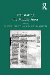 Enlarge image Cover: Translating the Middle Ages - Routledge