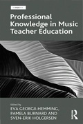 Cover: Professional Knowledge in Music Teacher Education - Routledge