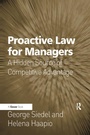 Cover: Proactive Law for Managers - Routledge