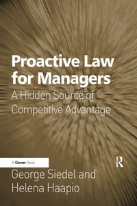 Abbildung von: Proactive Law for Managers - Routledge